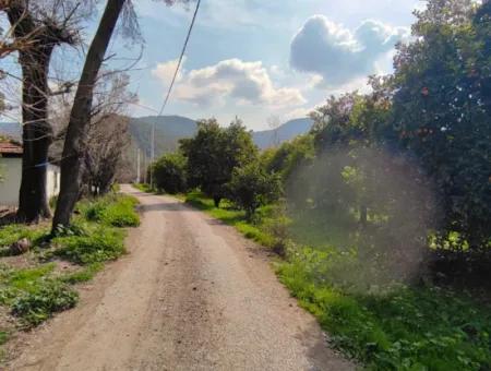 1015 M2 Detached Land With Title Deed Opportunity In Dalyan Okçular (Oka07)