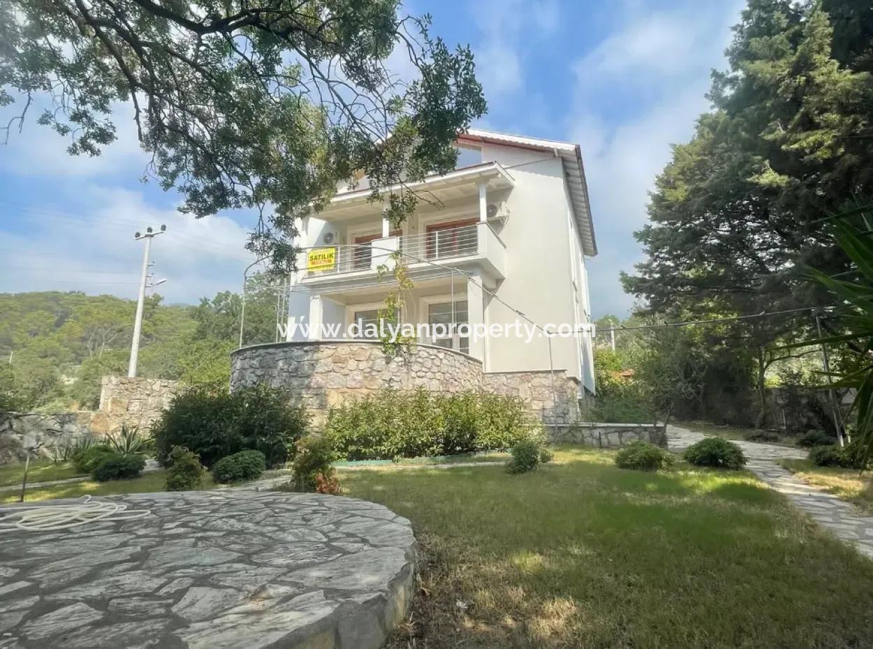 Triplex Villa For Sale In Dalyan Çandır Village(Cv06)