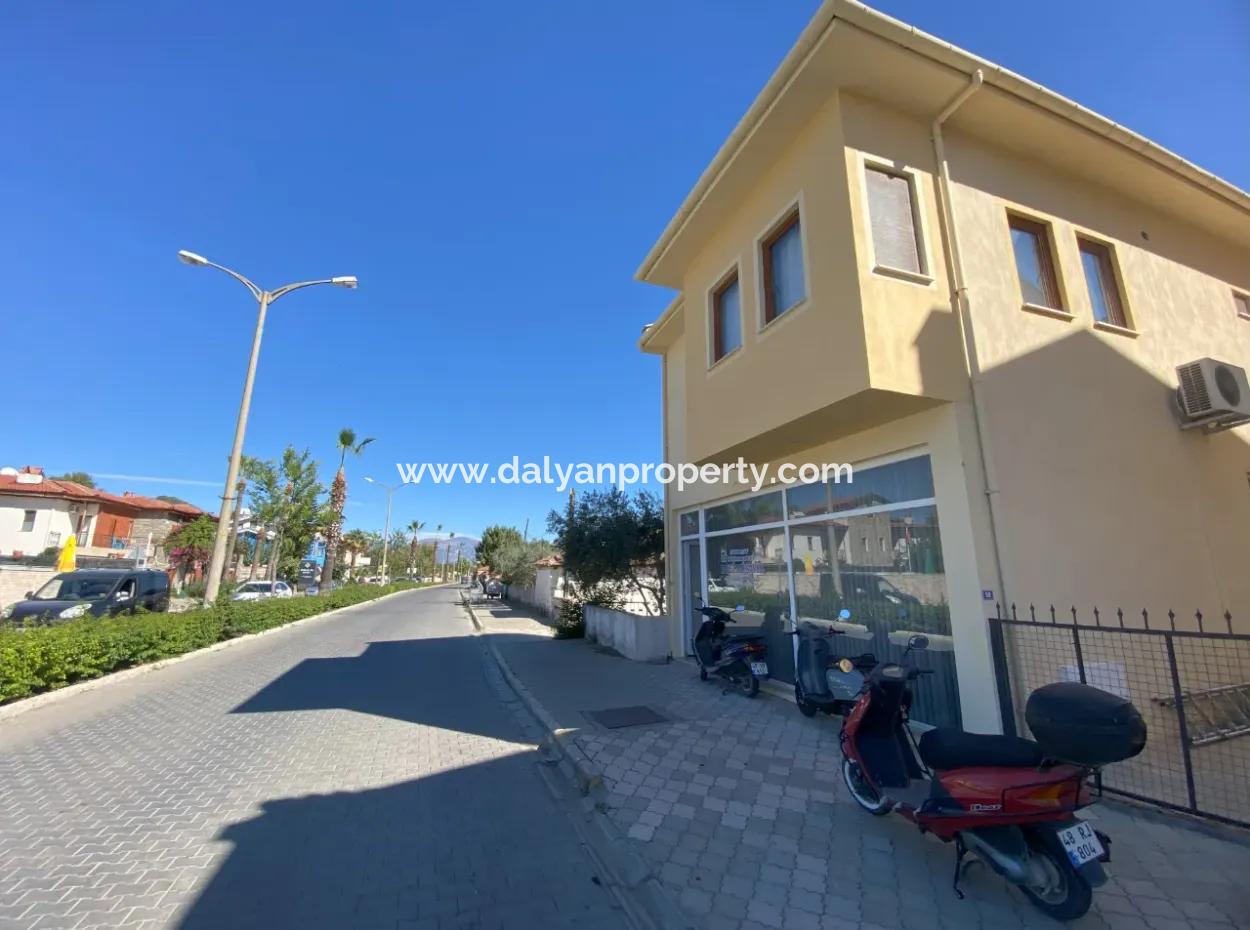 Flat For Rent In Dalyan 1+1 On The Main Road (Kda12)