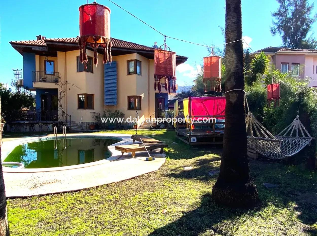 2 Separate Villas For Sale In Dalyan, 3+3 Rooms For The Price Of 1 Villa (Dv71)