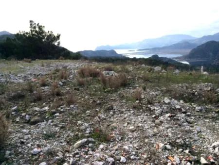 1300 M2 Field For Sale In Dalyan Gökbel With Sea And Lake Views (Gka02)