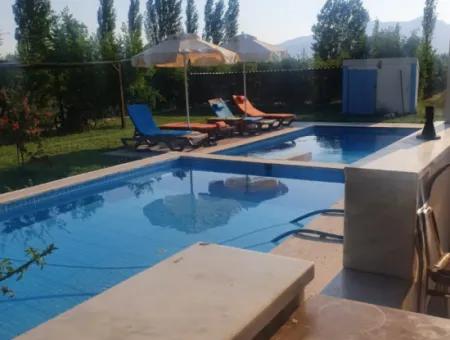 Farmhouse Located On 40 Acres Of Land In Tepearası Area (Tak01)