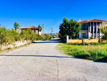 Land With Villa Zoning For Sale In Dalyan (Da03)