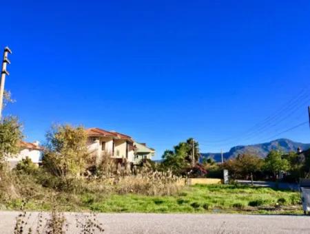 Land With Villa Zoning For Sale In Dalyan (Da03)