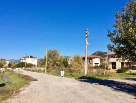 Land With Villa Zoning For Sale In Dalyan (Da03)