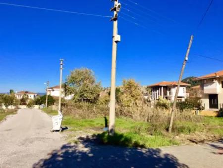 Land With Villa Zoning For Sale In Dalyan (Da03)