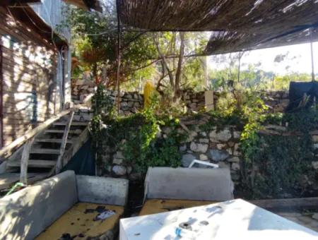 2 Houses And 1 Workplace Opportunity For Sale In Dalyan Gökbel (Gbk02)