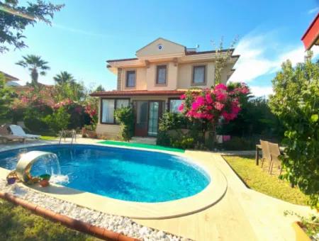 Villa For Sale In Dalyan 3+1 With Underfloor Heating And Pool (Dv23)