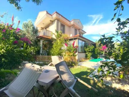 Villa For Sale In Dalyan 3+1 With Underfloor Heating And Pool (Dv23)