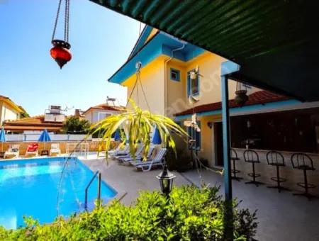 Hotel & Cafe & Outdoor Pool For Sale In Dalyan, Suitable For Investment (Dt04)