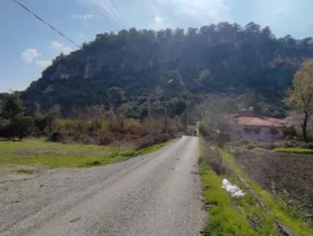 532 M2 Detached Land With Title Deed Opportunity In Dalyan Okçular (Oka03)