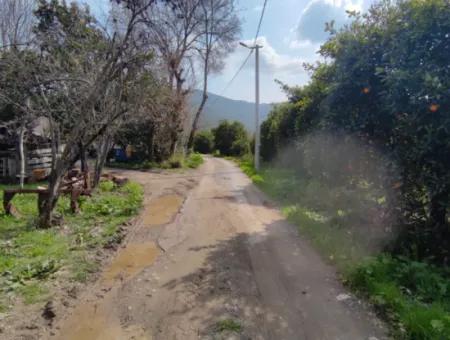 1015 M2 Detached Land With Title Deed Opportunity In Dalyan Okçular (Oka07)