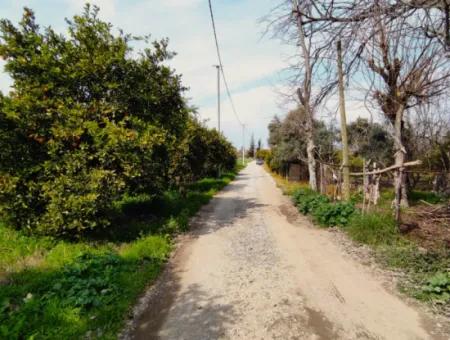 1015 M2 Detached Land With Title Deed Opportunity In Dalyan Okçular (Oka07)