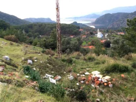 Dalyan Gökbelde Deniz,Göl Manzaralı 1300 M2 Satılık Tarla(Gba02)