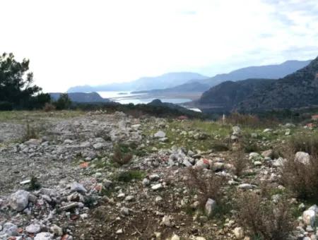 Dalyan Gökbelde Deniz,Göl Manzaralı 1300 M2 Satılık Tarla(Gka02)